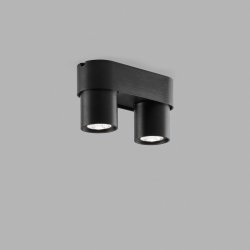 Aura C2 - Vg/Loftlampe - Carbon Sort - Light-Point