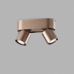 Aura C2 - Vg/Loftlampe - Rose Gold - Light-Point