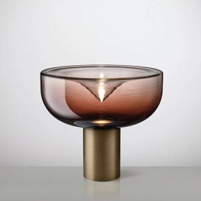 Aella Mini T 30 Bordlampe - Burgundy / Bronze - 3000K - Leucos