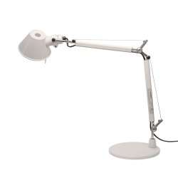 Tolomeo - Micro - Bordlampe - Poleret Hvid - Artemide