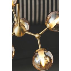 Atom Pendel - 57 - Antik Messing - Halo Design