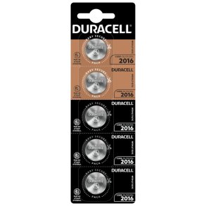 Duracell Batteri - CR2016 - knapcelle - 3V - 5 Pak