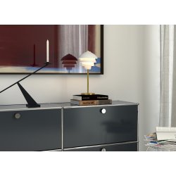 Valencia Bordlampe - Hvid / Messing - Belid