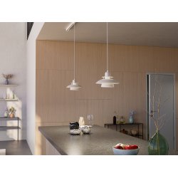 Primus IV Pendel - Hvid / Krom - 28 - Belid