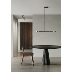 Blade S2 Slim - Pendel - 2700/3000K - Mat Sort/Sating Guld - Studio F. A. Porsche