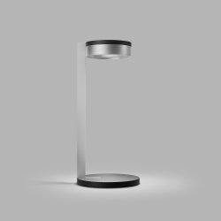 Blade T2 Slim - Bordlampe - 2700/3000K - Mat Sort/Sating Silver - Studio F. A. Porsche