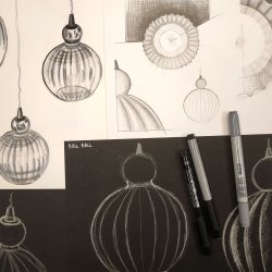 Ball Ball Pendel 25 - Rgfarvet - Halo Design