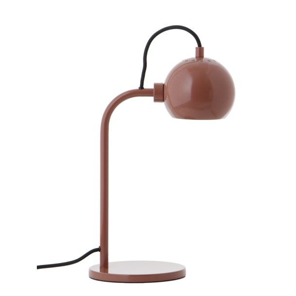 Ball Single Bordlampe - Glossy Red - Frandsen