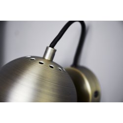 Ball Magnet - Vglampe - Antique Brass - Frandsen