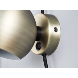 Ball Magnet - Vglampe - Antique Brass - Frandsen