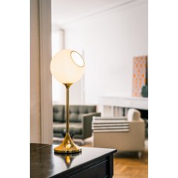 Ballroom Bordlampe - Opal Hvid - Design By Us