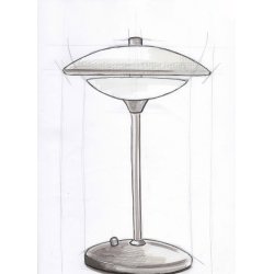 Baroni - Loftslampe - Aluminium - 46 - Halo Design