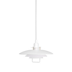 Primus II Hejselampe - Hvid / Messing - Belid