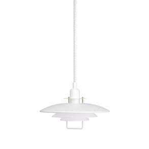 Primus II Hejselampe - Hvid / Messing - Belid