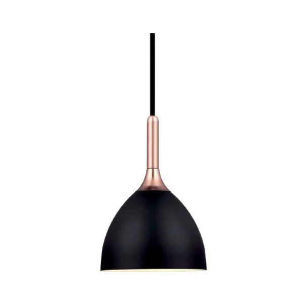 Bellevue Pendel - �14 - Sort/Kobber - Halo Design