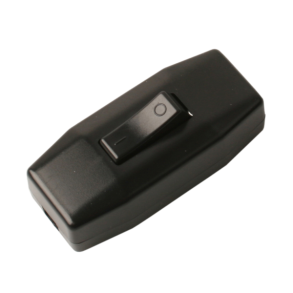 Gennemgangsafbryder - Sort - GN