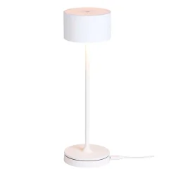 Bistro LED Bordlampe - Hvid - Genopladelig - Nielsen Light