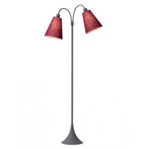 Fodgnger Gulvlampe - Soft Gr/Blomme - Nielsen Light