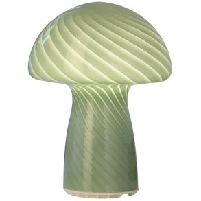 Batteri Bordlampe - Mushroom - Genopladelig - Gr�n - Veli-Line