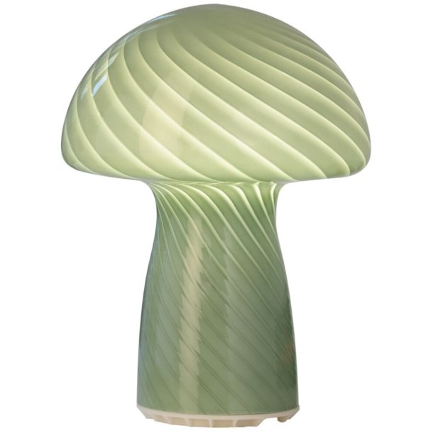 Batteri Bordlampe - Mushroom - Genopladelig - Gr�n - Veli-Line