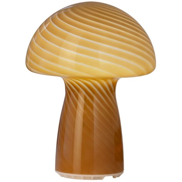 Batteri Bordlampe - Mushroom - Genopladelig - Gul - Veli-Line