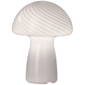 Batteri Bordlampe - Mushroom - Genopladelig - Hvid - Veli-Line
