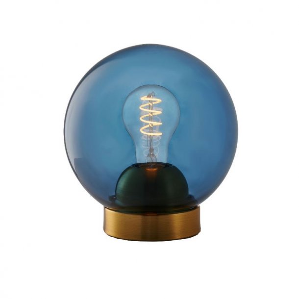 Bubbles Bordlampe - 18 cm - Bl/Messing - Halo Design