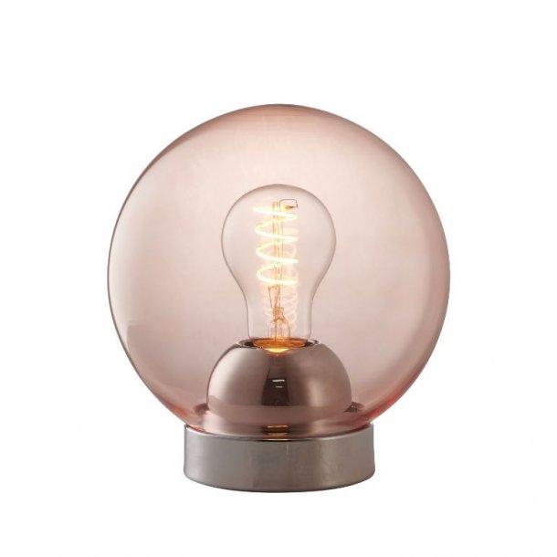 Bubbles Bordlampe - 18 cm - Rose/Krom - Halo Design