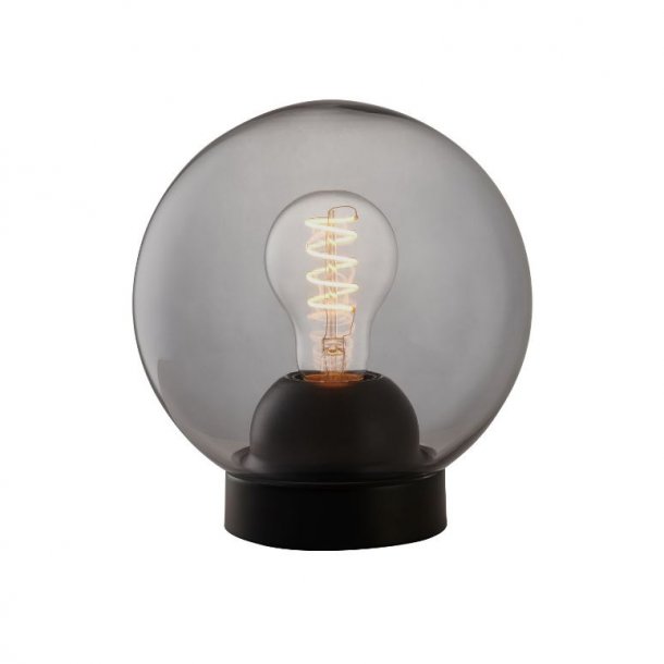 Bubbles Bordlampe - 18 cm - Smoke/Sort- Halo Design