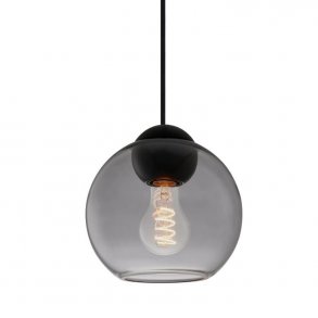 Bubbles Pendel - 18 - Smoke/Sort - Halo Design