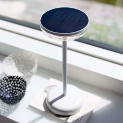 Breeze LED Bordlampe - Solcelle - Hvid - Nielsen Light