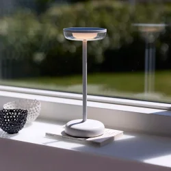 Breeze LED Bordlampe - Solcelle - Hvid - Nielsen Light