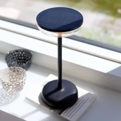 Breeze LED Bordlampe - Solcelle - Sort - Nielsen Light