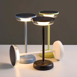 Breeze LED Bordlampe - Solcelle - Sort - Nielsen Light