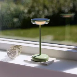 Breeze LED Bordlampe - Solcelle - St�vet Gr�n - Nielsen Light