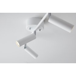 Cato Slim - 3 Spot Skinne - Mat Hvid - Belid