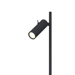 Cato Slim Single - Gulvlampe - Mat Sort - Belid