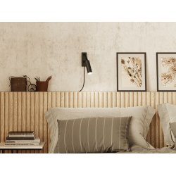 Cato Slim Flex - V�glampe - Mat Sort - Belid