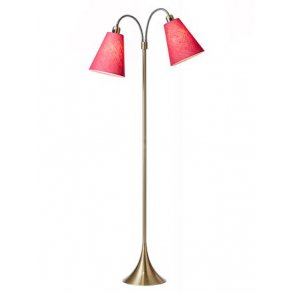 Fodgnger Gulvlampe - Antik Messing/Cerice - Nielsen Light