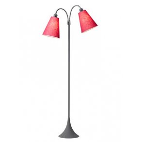 Fodgnger Gulvlampe - Soft Gr/Cerice - Nielsen Light