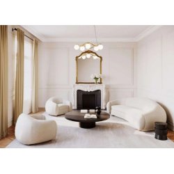 Circle Of Life Lysekrone - 65 - Messing/Opal - Rebello Decor