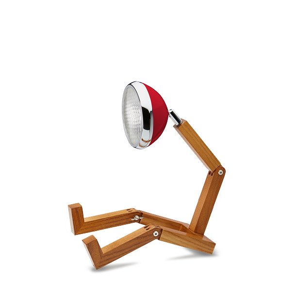 Mr. Wattson bordlampe - Flash Red - Piffany