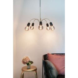 Compass 5 armet krone -  Antik messing - Halo Design