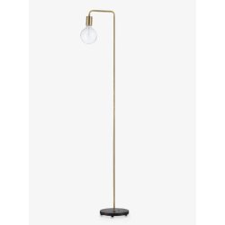 Cool Gulvlampe - Antik Mat Messing - Frandsen 