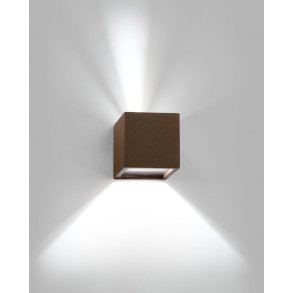 Cube LED ude/inde vglampe - Rust - Light-Point