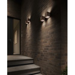 Cube LED ude/inde vglampe - Rust - Light-Point
