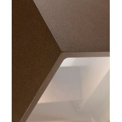 Cube LED ude/inde vglampe - Rust - Light-Point