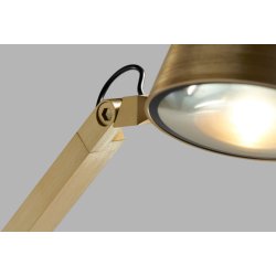 DARK F1 Gulvlampe LED - Messing - 3000K - Light-Point