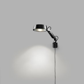 DARK W1 vglampe LED - Carbon Black - 3000K - Light-Point