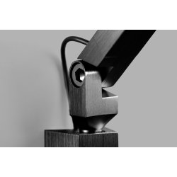 DARK W1 vglampe LED - Carbon Black - 3000K - Light-Point